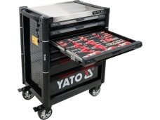 Tool cabinets with tools