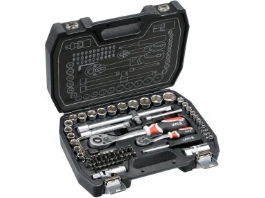 Набор инструментов 1/2"+1/4", 72шт. Набор инструментов 1/2"+1/4", 72шт.