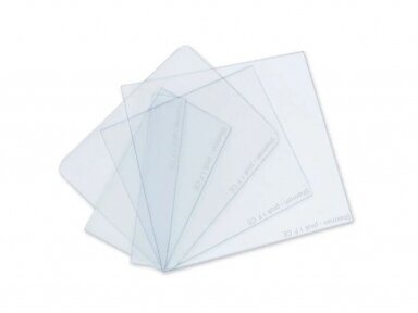 Outer lens for Sherman V3b shield Outer lens for Sherman V3b shield
