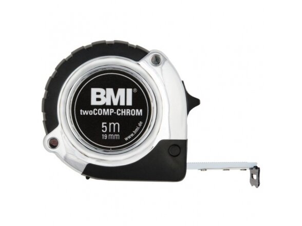 BMI twoCOMP Chrom измерительная рулетка (8 м) BMI twoCOMP Chrom измерительная рулетка (8 м)