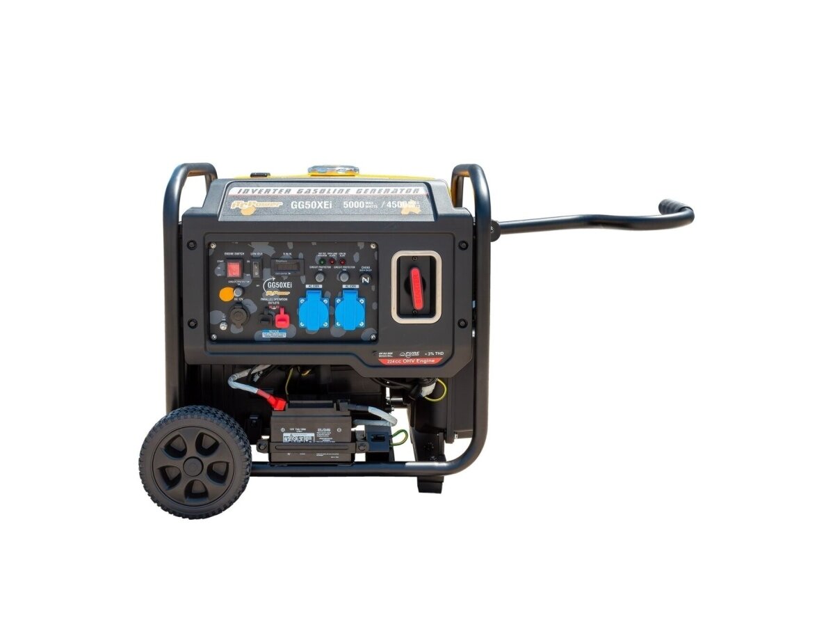 ITCPower GG50XEi inverterinis generatorius su elektriniu starteriu, 5.0 kW, 230V