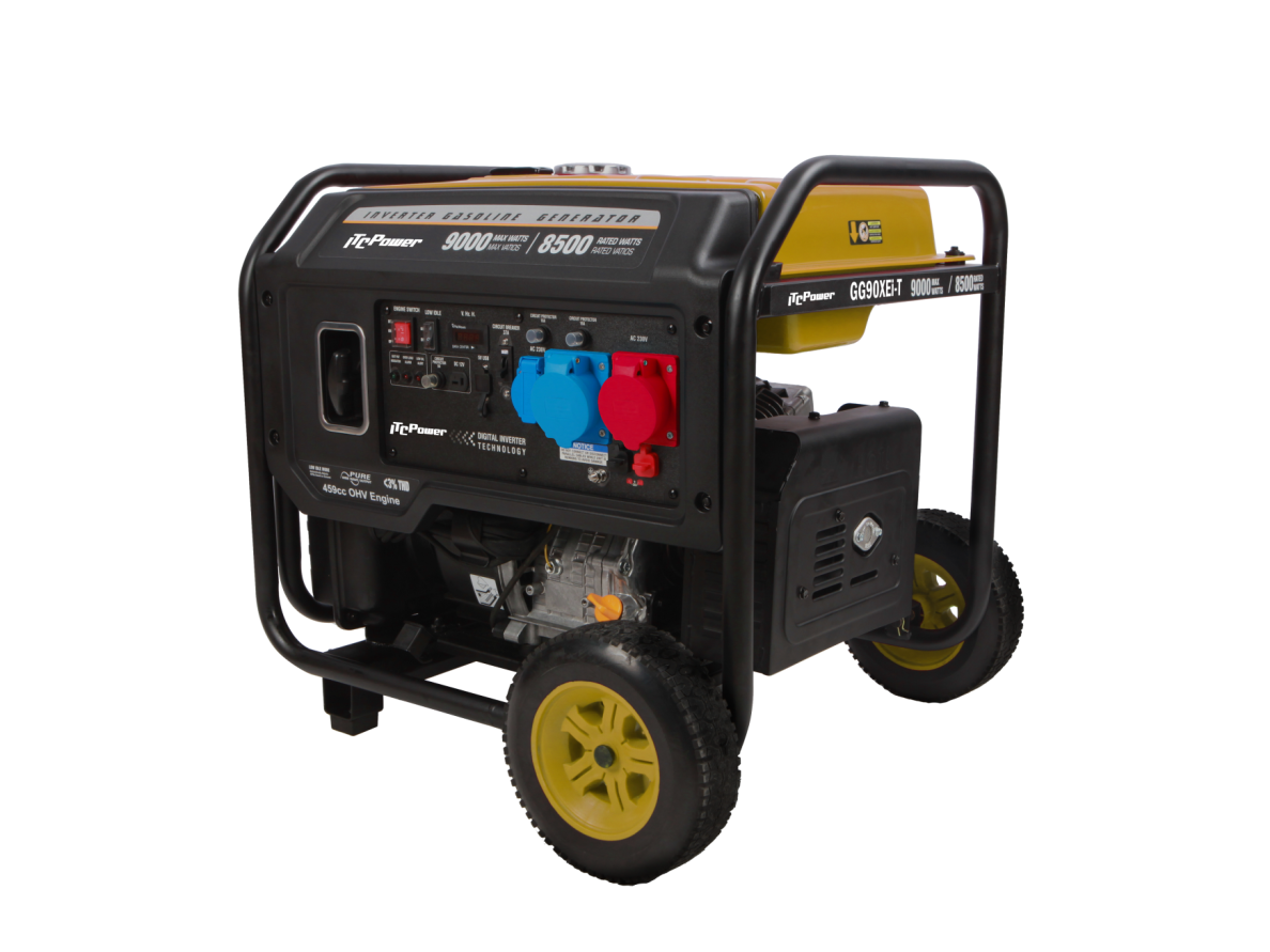 ITCPower GG90XEi-T trifazis inverterinis generatorius su el. starteriu ir ATS, 9 kW, 400/230V 2 ITCPower GG90XEi-T trifazis inverterinis generatorius su el. starteriu ir ATS, 9 kW, 400/230V 2