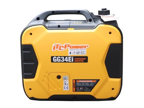 ITCPower GG34Ei inverterinis generatorius su elektriniu starteriu, 3.4 kW, 230V 4