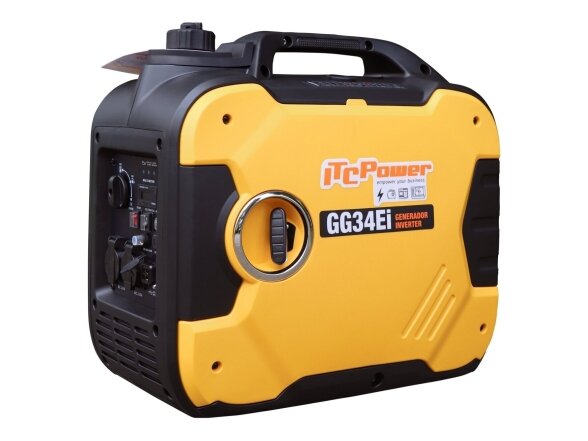 ITCPower GG34Ei inverterinis generatorius su elektriniu starteriu, 3.4 kW, 230V
