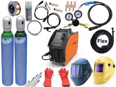 Jasic set - EVO20 MIG250 PFC N2SA2 MIG welder, 250A, 115V/230V Jasic set - EVO20 MIG250 PFC N2SA2 MIG welder, 250A, 115V/230V