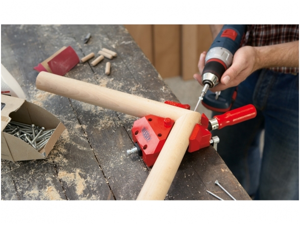 Bessey WS3 угловые зажимы для прямых углов, длина сжатия 2 x 55 мм 2