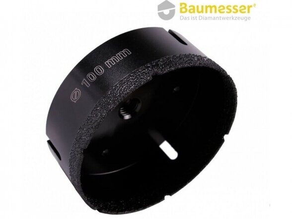 Karūnėlė plytelėms Baumesser DDR-V Keramik Pro M14, 100 mm