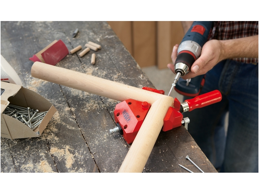 Bessey WS3 угловые зажимы для прямых углов, длина сжатия 2 x 55 мм 2 Bessey WS3 угловые зажимы для прямых углов, длина сжатия 2 x 55 мм 2