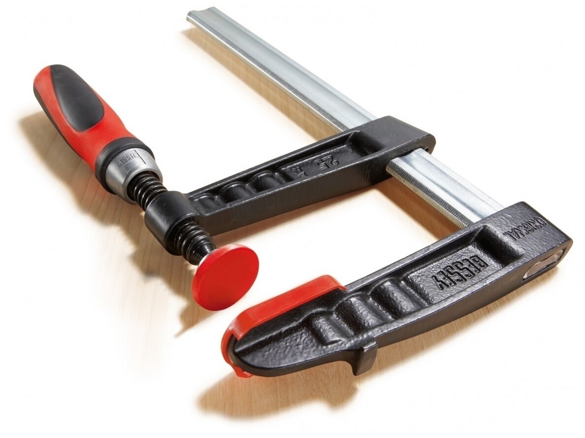 Ketaus spaustuvas Bessey TG30B8-2K su plastikine rankena, maks. spaudimo ilgis 300 mm, žiočių gylis 80 mm 2 Ketaus spaustuvas Bessey TG30B8-2K su plastikine rankena, maks. spaudimo ilgis 300 mm, žiočių gylis 80 mm 2