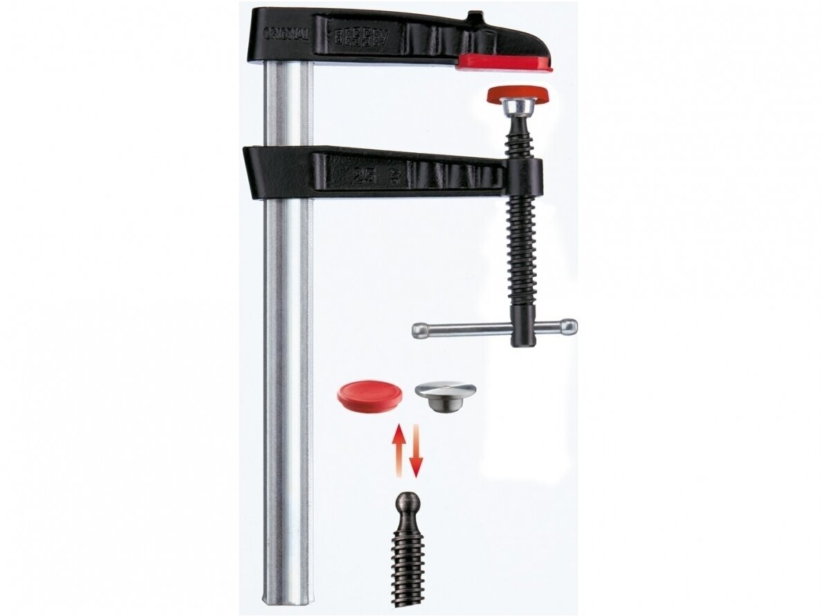 Cast Iron Clamp Bessey TG30K with T-handle, max. clamping length 300 mm 1