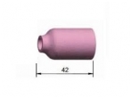 54N Keramikinės tūtos TIG suvirinimo aparatams, ilgis 42 mm, Nr. 4 5 6 7 8 11
