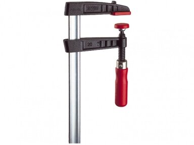 Литейный зажим Bessey TG40B8 с деревянной ручкой, макс. длина сжатия 400 мм, глубина горловины 80 мм Литейный зажим Bessey TG40B8 с деревянной ручкой, макс. длина сжатия 400 мм, глубина горловины 80 мм