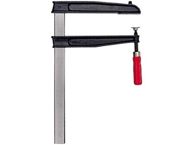Чугунный зажим Bessey TGN60T25 с деревянной ручкой, макс. длина сжатия 600 мм, глубина горла 250 мм Чугунный зажим Bessey TGN60T25 с деревянной ручкой, макс. длина сжатия 600 мм, глубина горла 250 мм