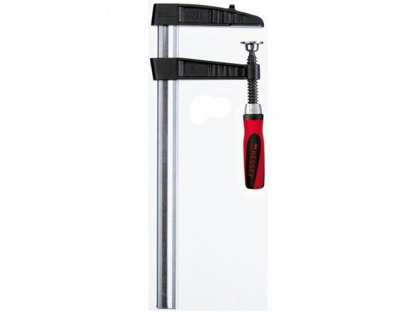 Cast Iron Clamp Bessey TGK250-2K with Plastic Handle, Max Clamping Length 2500 mm