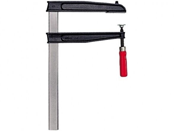 Ketaus spaustuvas Bessey TGN80T20 su medine rankena, maks. spaudimo ilgis 800 mm, žiočių gylis 200 mm Ketaus spaustuvas Bessey TGN80T20 su medine rankena, maks. spaudimo ilgis 800 mm, žiočių gylis 200 mm