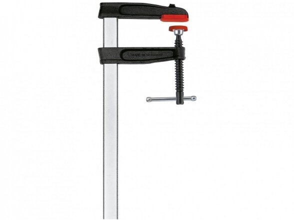 Струбцина из чугуна Bessey TRC60S12KF с T-образной ручкой, макс. длина сжатия 600 мм Струбцина из чугуна Bessey TRC60S12KF с T-образной ручкой, макс. длина сжатия 600 мм