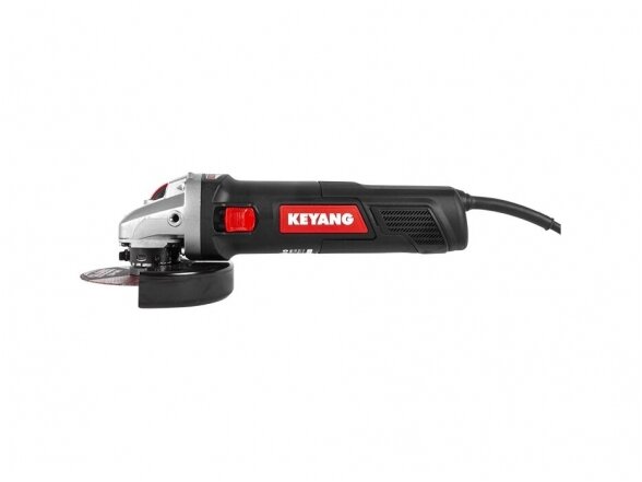 Keyang DG125-15S kampinis šlifuoklis 1500W, 125mm 1 Keyang DG125-15S kampinis šlifuoklis 1500W, 125mm 1