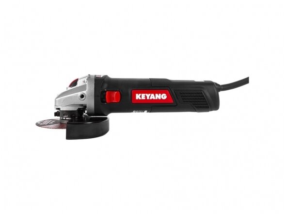 Keyang DG125-15SV kampinis šlifuoklis 1500W, 125mm 1 Keyang DG125-15SV kampinis šlifuoklis 1500W, 125mm 1