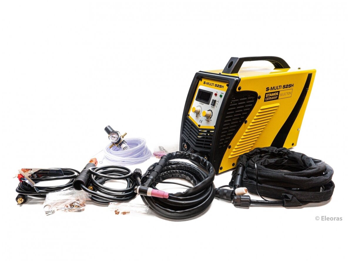 STAMOS S-MULTI 525H Kombinuotas suvirinimo aparatas, 180A, 230V, 1-4 mm 3 STAMOS S-MULTI 525H Kombinuotas suvirinimo aparatas, 180A, 230V, 1-4 mm 3