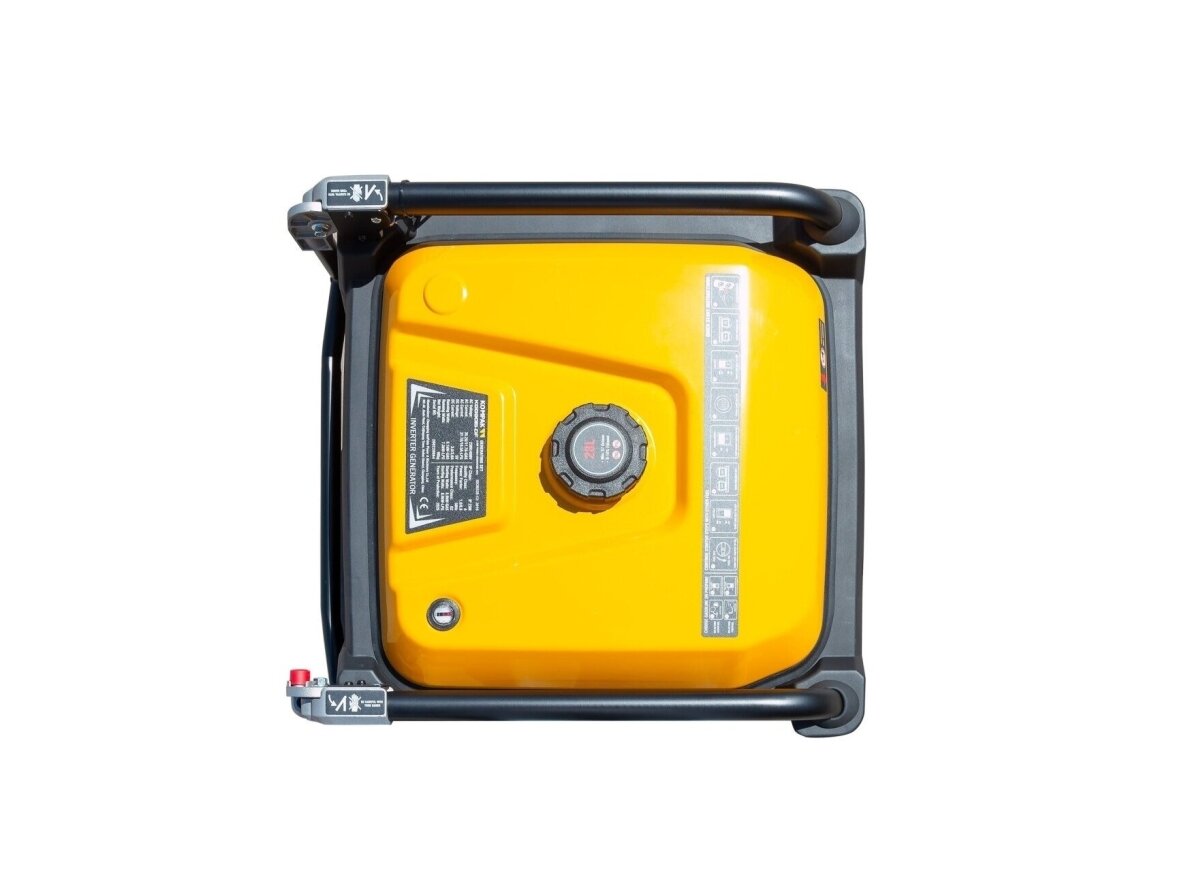 Kompak KGG90Ei-DF dvikuris trifazis inverterinis generatorius su ATS, 8.9 kW, 400/230V, benzinas / dujos 10
