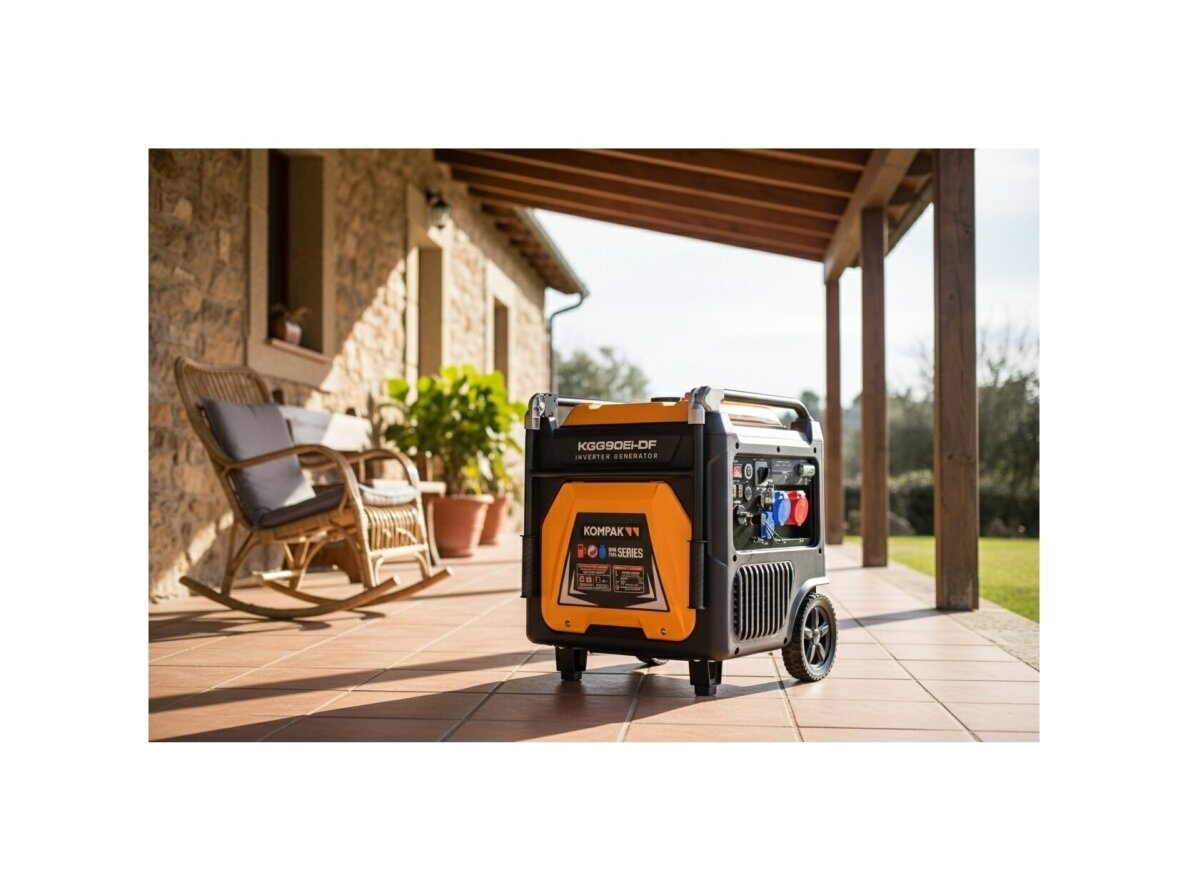 Kompak KGG90Ei-DF dvikuris trifazis inverterinis generatorius su ATS, 8.9 kW, 400/230V, benzinas / dujos 16 Kompak KGG90Ei-DF dvikuris trifazis inverterinis generatorius su ATS, 8.9 kW, 400/230V, benzinas / dujos 16