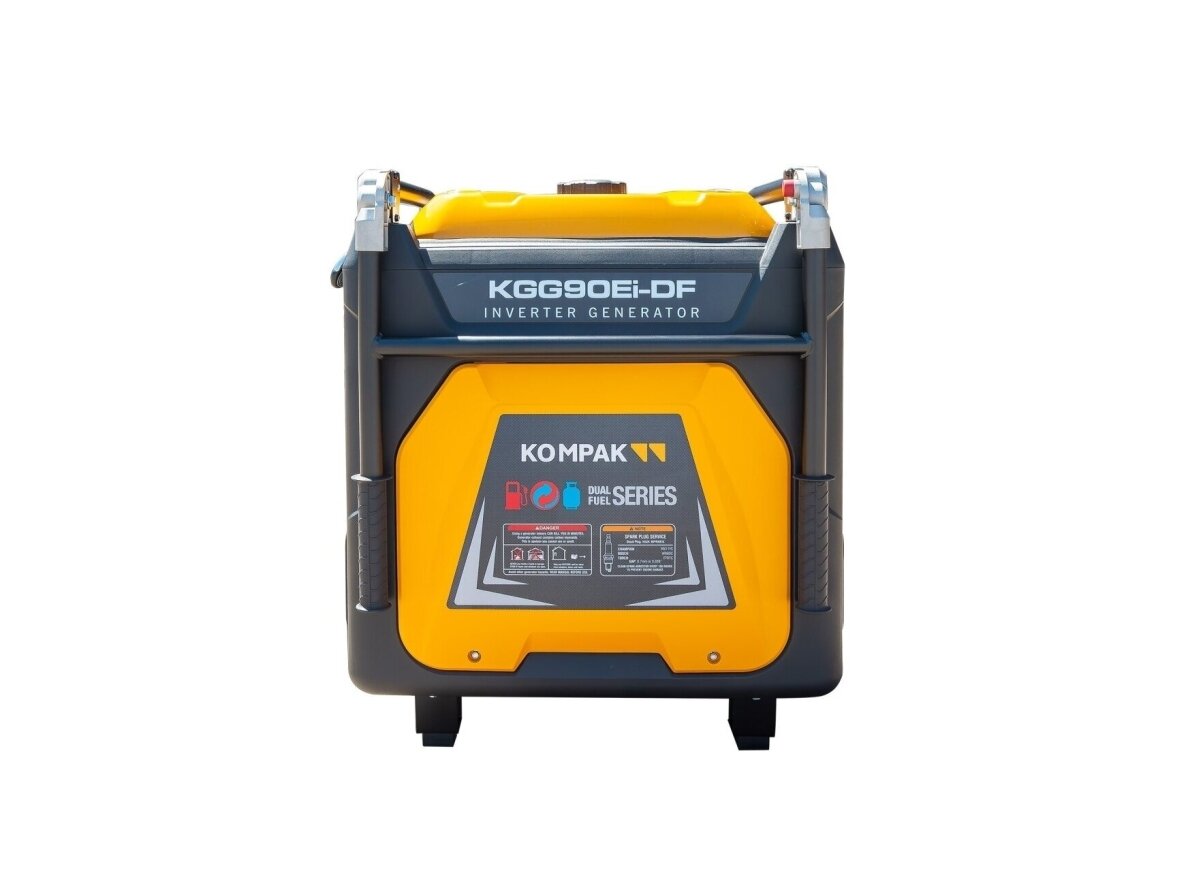 Kompak KGG90Ei-DF dvikuris trifazis inverterinis generatorius su ATS, 8.9 kW, 400/230V, benzinas / dujos 9