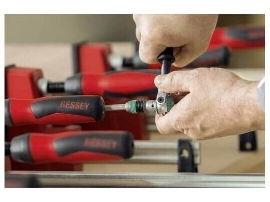 Корпусной зажим Bessey REVO KRE125-2K, ширина зажима 1250 мм 2