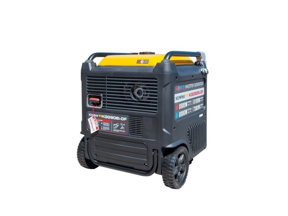 Kompak KGG90Ei-DF dvikuris trifazis inverterinis generatorius su ATS, 8.9 kW, 400/230V, benzinas / dujos 5