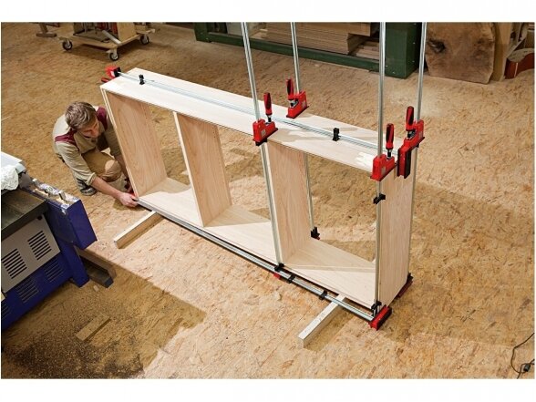 Korpusinis spaustuvas Bessey REVO KR250-2K, spaudimo plotis 2500 mm 4 Korpusinis spaustuvas Bessey REVO KR250-2K, spaudimo plotis 2500 mm 4