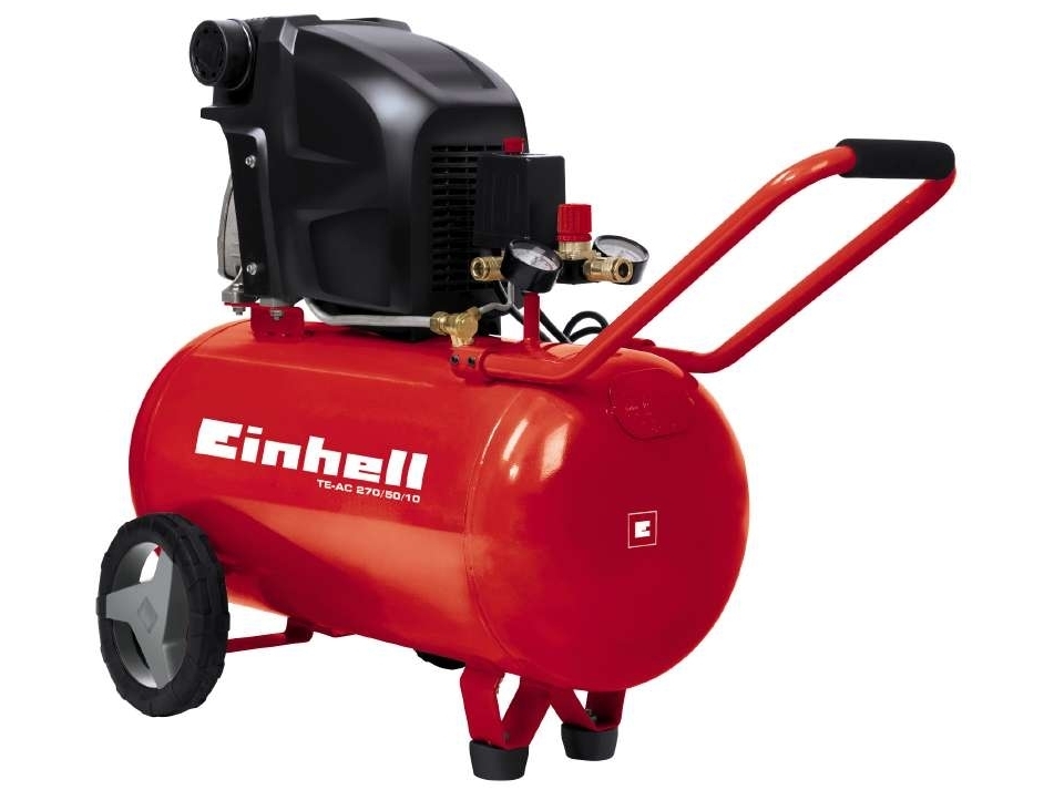 Einhell TE-AC 270/50/10 Kompresorius, 50l, 230V, 10 bar Einhell TE-AC 270/50/10 Kompresorius, 50l, 230V, 10 bar