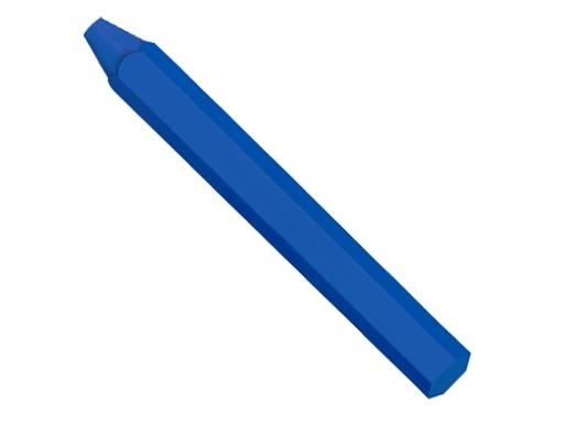 Wax-based Marker FM120, Blue, 120x11mm Wax-based Marker FM120, Blue, 120x11mm