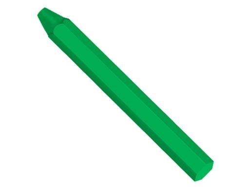 Kreidelė vaško pagrindu FM120, žalia, 120x11mm Kreidelė vaško pagrindu FM120, žalia, 120x11mm