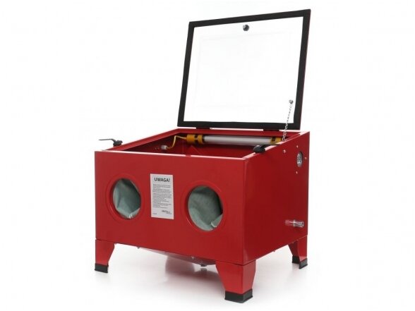 Kraftdele KD10334 smėliavimo kabina 80L 2 Kraftdele KD10334 smėliavimo kabina 80L 2