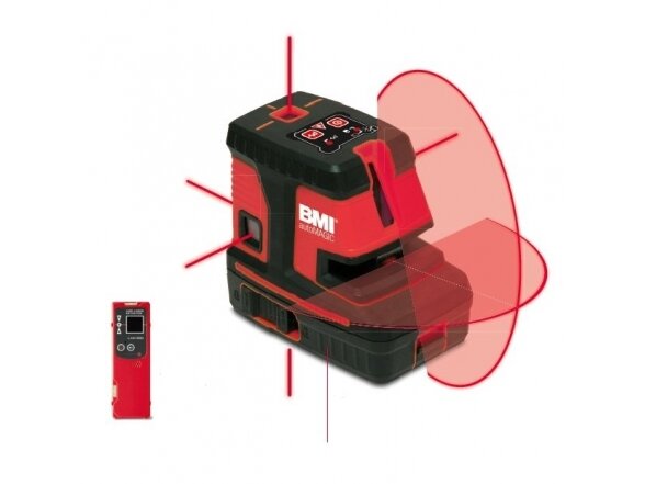 Cross-line laser level BMI autoMAGIC (set with receiver) Cross-line laser level BMI autoMAGIC (set with receiver)