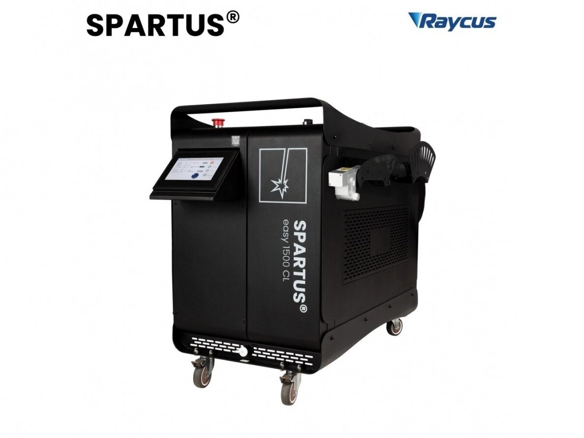 Лазерная машина для очистки Spartus Easy 1500CL, 1500W, с источником лазера Raycus Лазерная машина для очистки Spartus Easy 1500CL, 1500W, с источником лазера Raycus