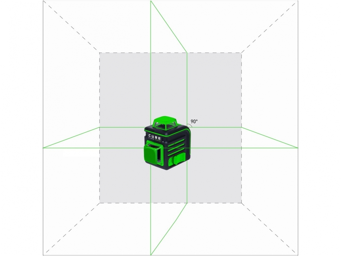 ADA CUBE 2-360 GREEN Lazerinis nivelyras ULTIMATE EDITION 1 ADA CUBE 2-360 GREEN Lazerinis nivelyras ULTIMATE EDITION 1