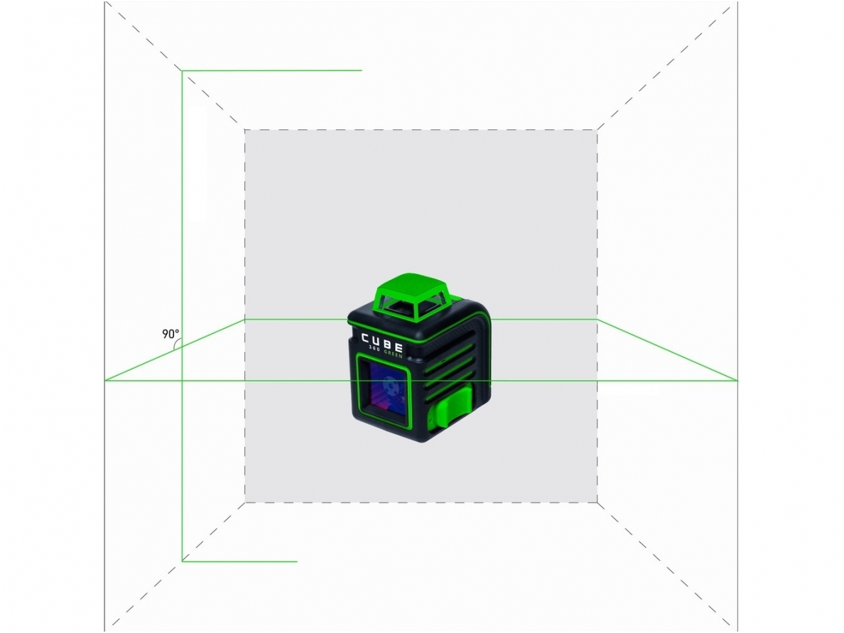 ADA CUBE 360 GREEN Lazerinis nivelyras ULTIMATE EDITION 1 ADA CUBE 360 GREEN Lazerinis nivelyras ULTIMATE EDITION 1