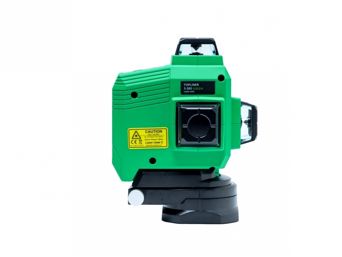 ADA TOPLINER 3x360 GREEN Lazerinis nivelyras 5 ADA TOPLINER 3x360 GREEN Lazerinis nivelyras 5