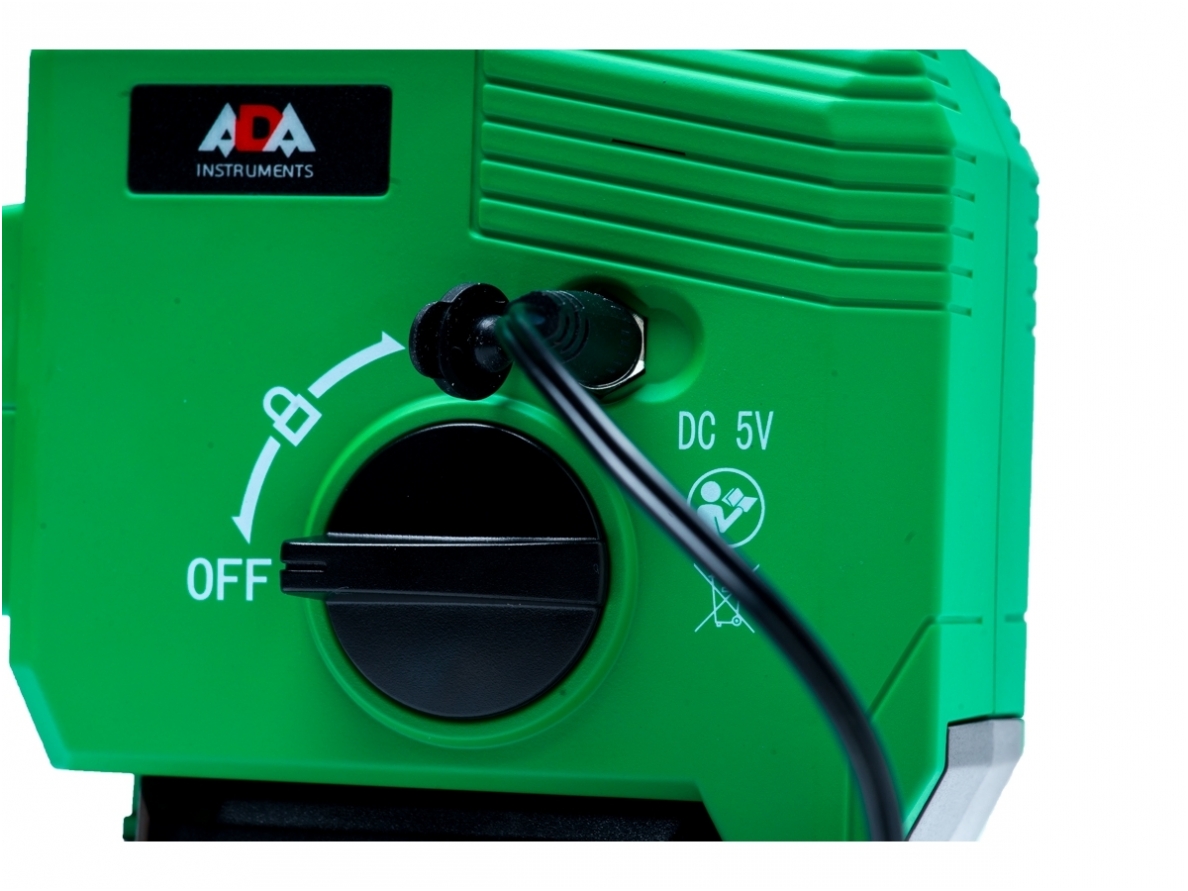 ADA TOPLINER 3x360 GREEN Lazerinis nivelyras 7 ADA TOPLINER 3x360 GREEN Lazerinis nivelyras 7