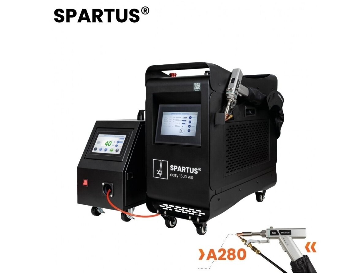 SPARTUS Easy 1500AIR laser welding machine with wire feeder SPARTUS Easy 1500AIR laser welding machine with wire feeder
