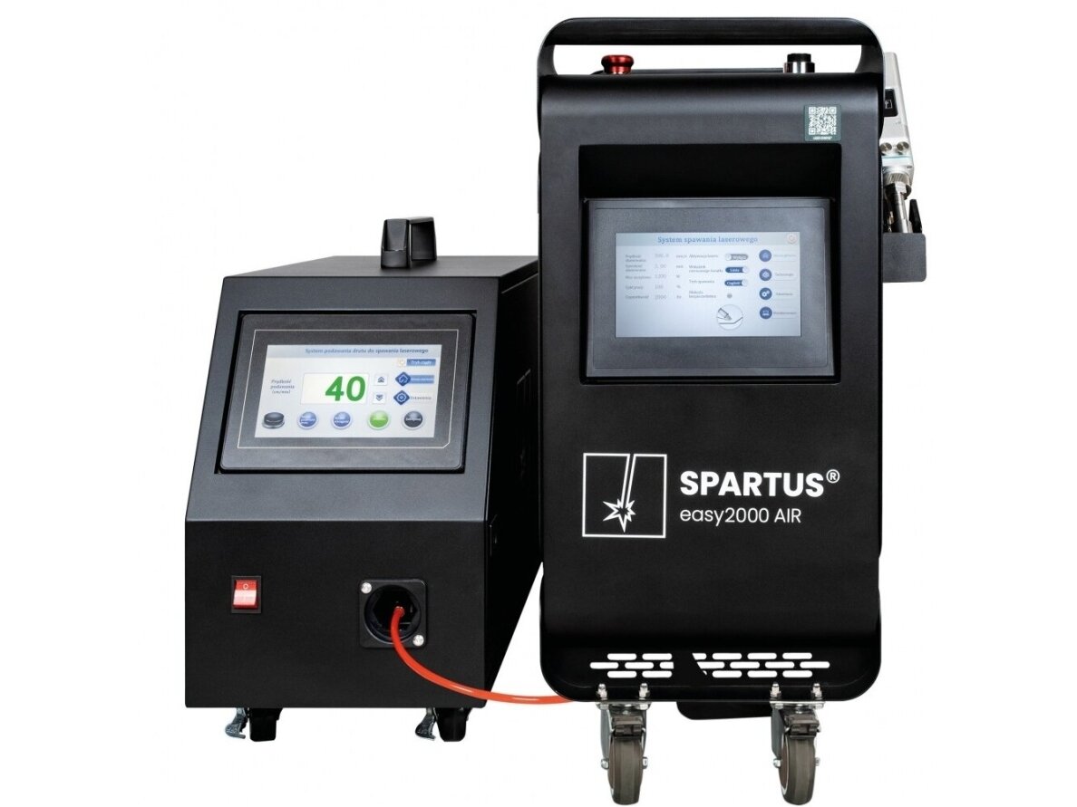 SPARTUS Easy 2000AIR laser welding machine with wire feeder 1 SPARTUS Easy 2000AIR laser welding machine with wire feeder 1