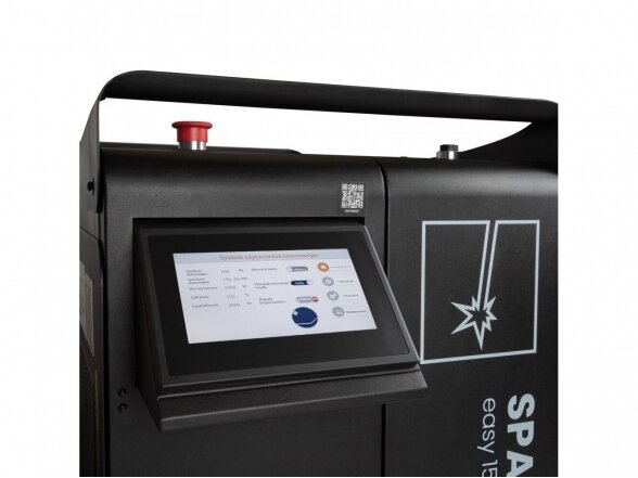 Лазерная машина для очистки Spartus Easy 1500CL, 1500W, с источником лазера Raycus 3