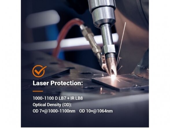 Лазерный сварочный щиток Tecmen 100LW 2