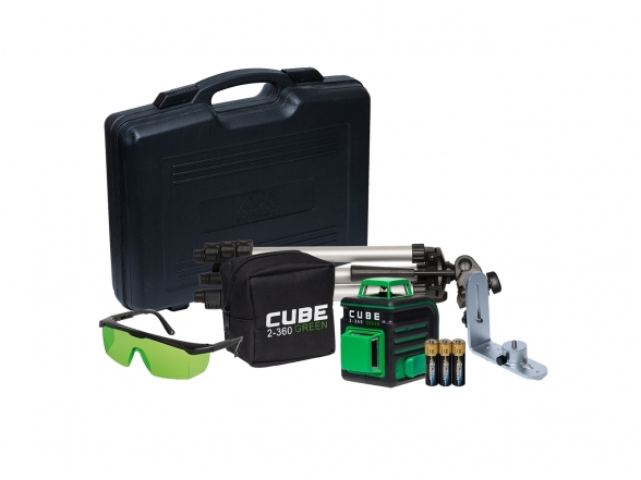 ADA CUBE 2-360 GREEN Lazerinis nivelyras ULTIMATE EDITION 3 ADA CUBE 2-360 GREEN Lazerinis nivelyras ULTIMATE EDITION 3