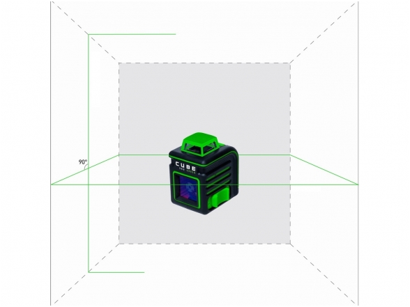 ADA CUBE 360 GREEN Лазерный нивелир ULTIMATE EDITION 1