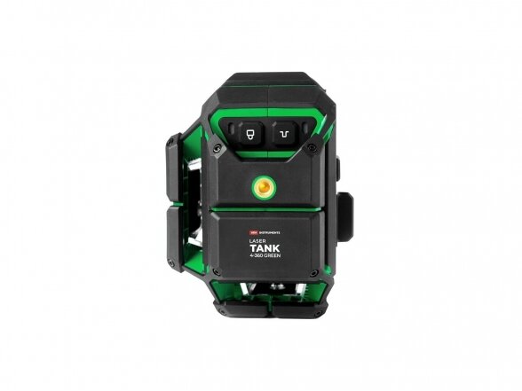 Lazerinis nivelyras ADA Instruments LaserTANK 4-360 GREEN Basic Edition, žalios spalvos spindulys, 4 linijos 360° 12