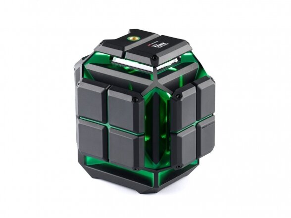 Lazerinis nivelyras ADA Instruments LaserTANK 4-360 GREEN Basic Edition, žalios spalvos spindulys, 4 linijos 360° 3