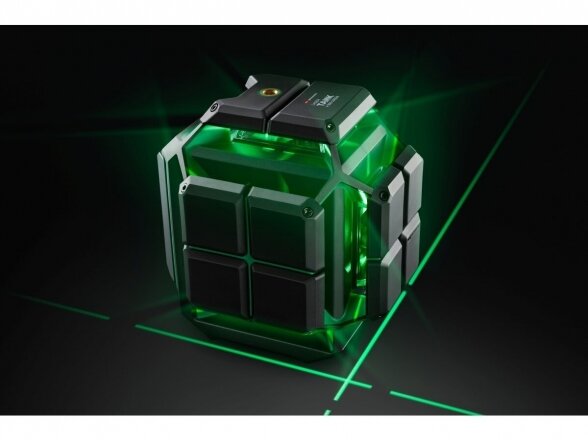 Lazerinis nivelyras ADA Instruments LaserTANK 4-360 GREEN Ultimate Edition, žalios spalvos spindulys, 4 linijos 360° 19