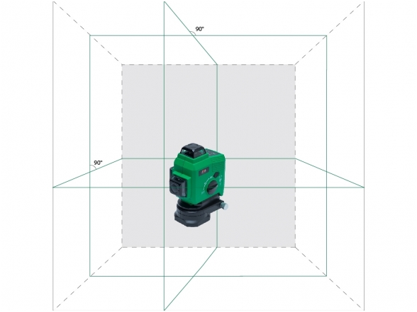 ADA TOPLINER 3x360 GREEN Lazerinis nivelyras 1