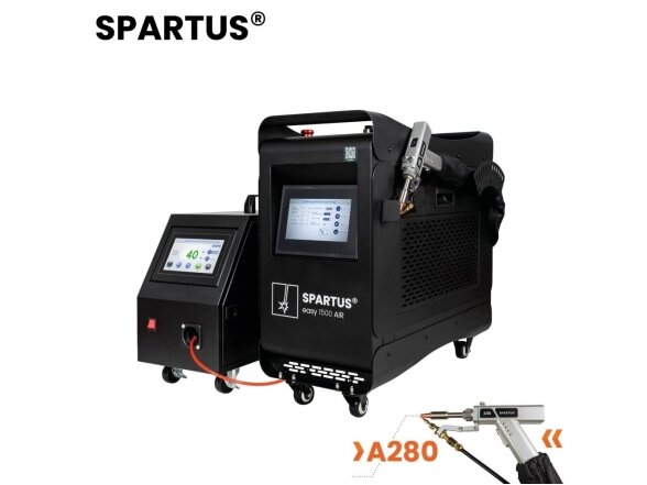 SPARTUS Easy 1500AIR laser welding machine with wire feeder SPARTUS Easy 1500AIR laser welding machine with wire feeder